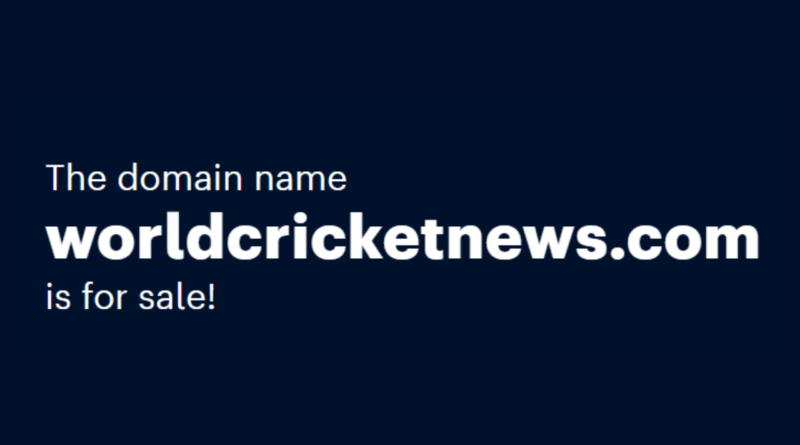 Top 10 Reasons to Buy the WorldCricketNews.com Domain
